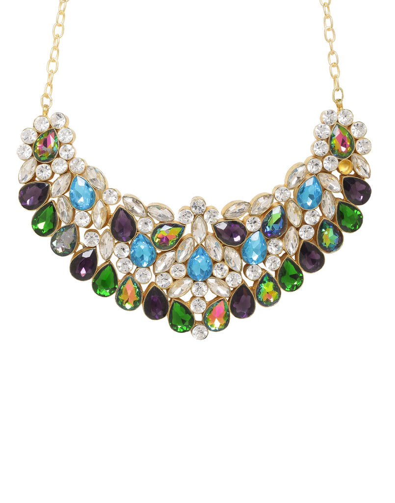 COLOUR CRYSTAL NECKLACE