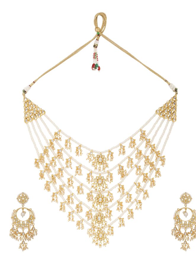 SATLADA NECKLACE WITH EARRINGS