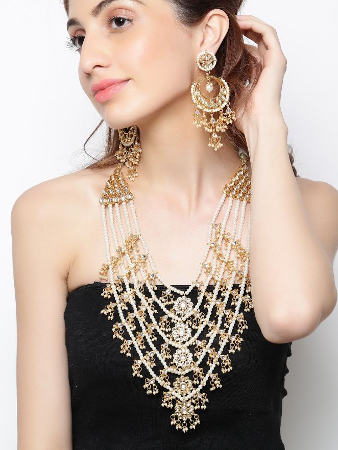 SATLADA NECKLACE WITH EARRINGS