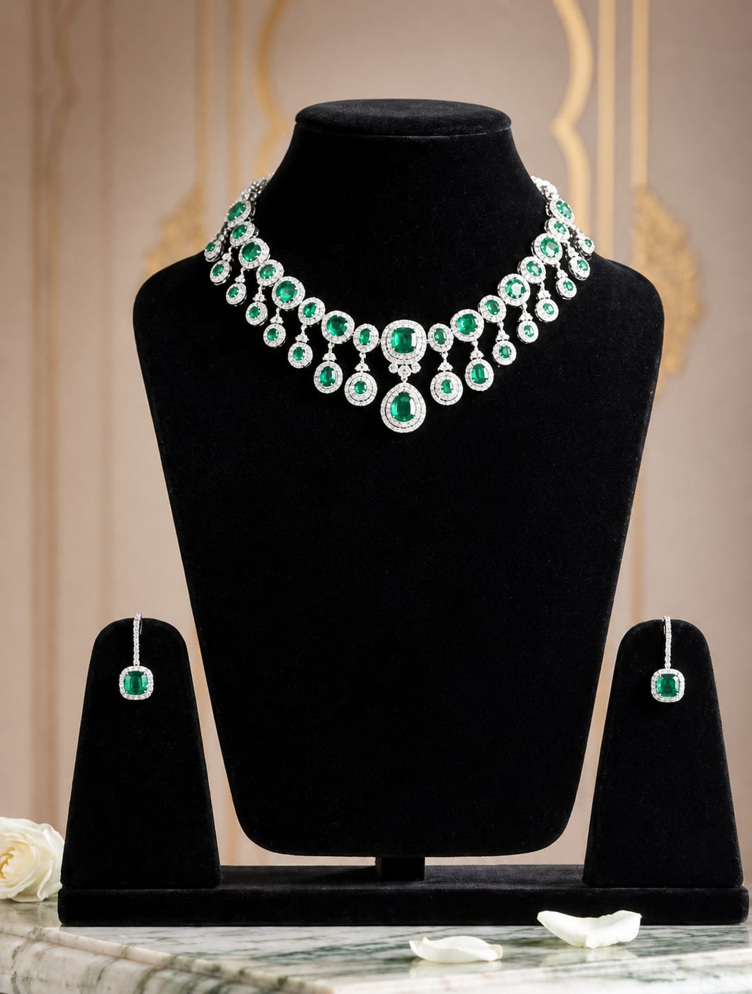 The Emerald Empress Cascade Set
