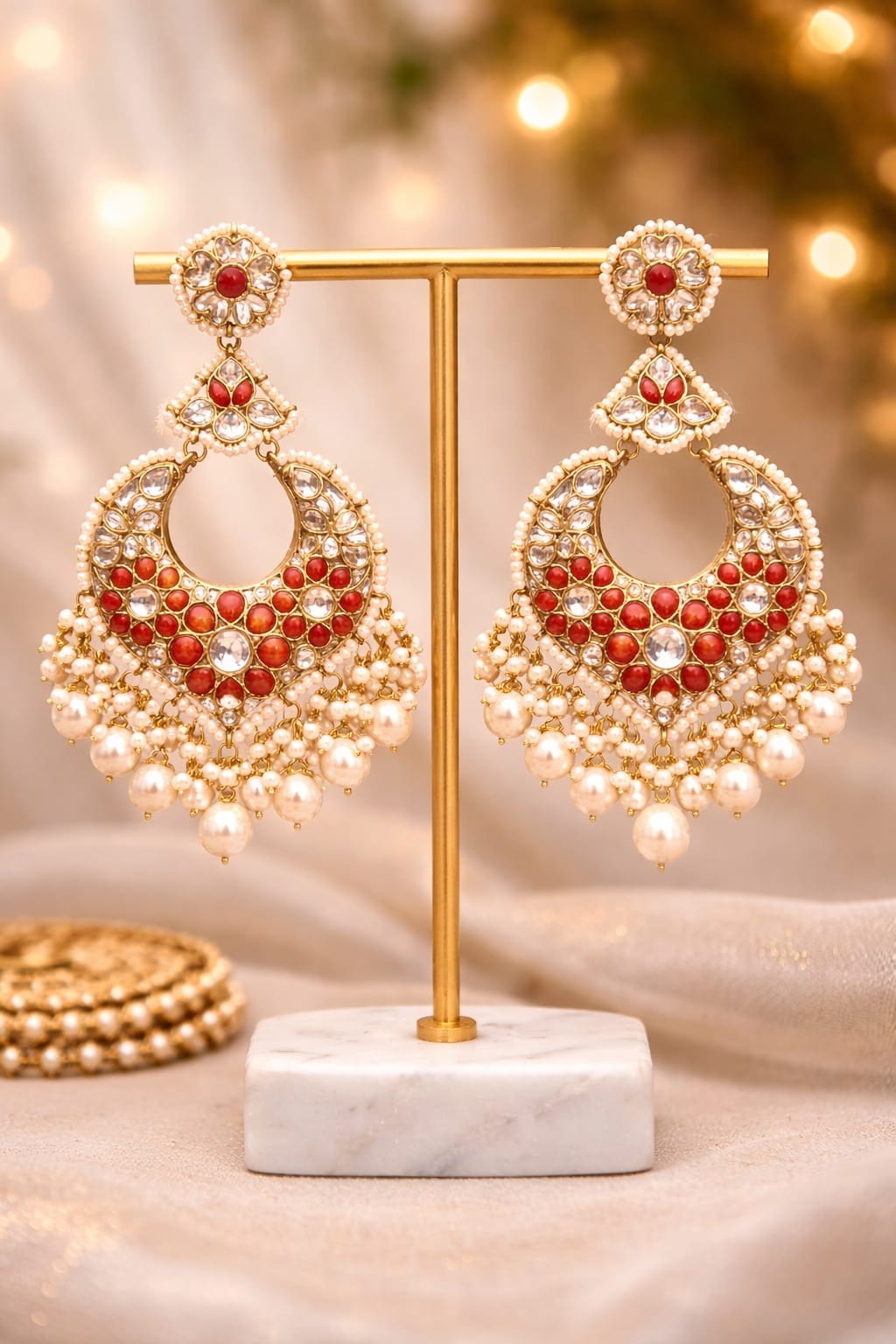 CORAL BEADS CHANDBALI
