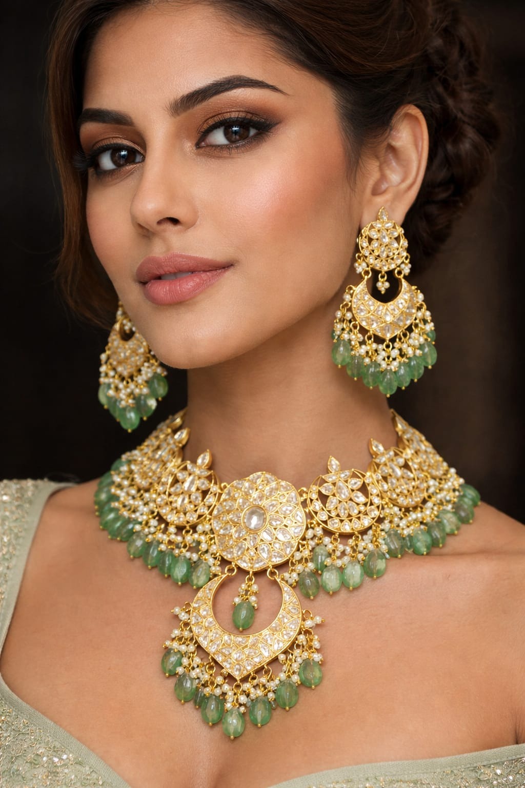 EMERALD DROP NECKLACE