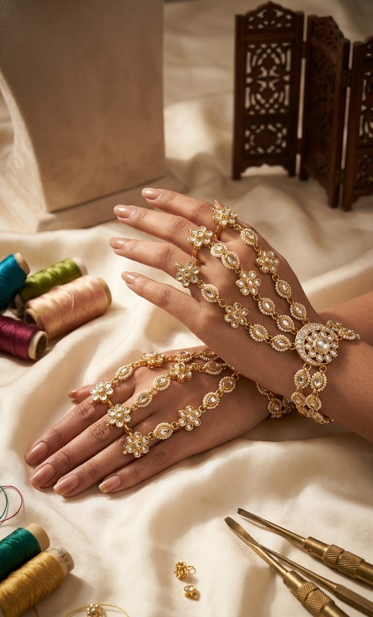 FLORA KUNDAN HAND FLOWER