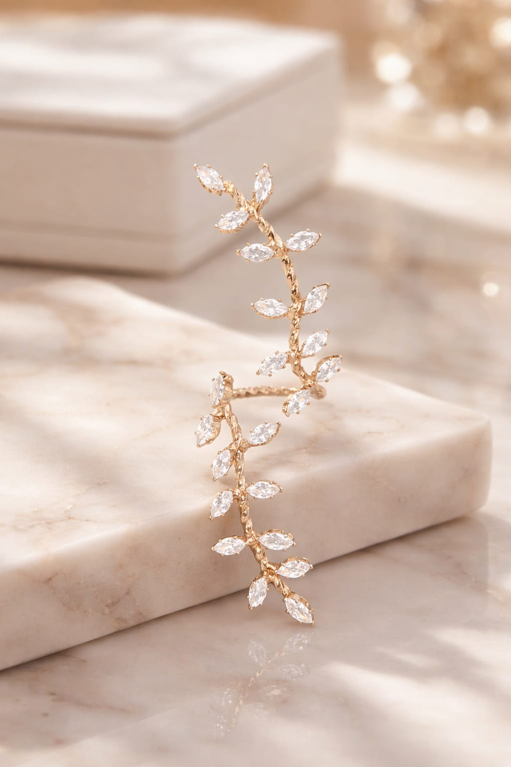 The Daphne Marquise Vine Ring IN 925 SILVER