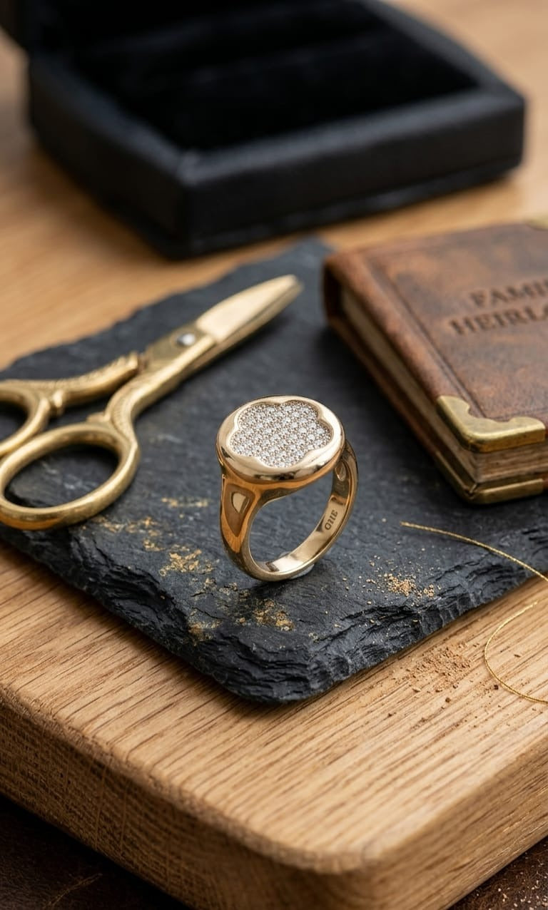 DIAMOND BLOSSOM RING