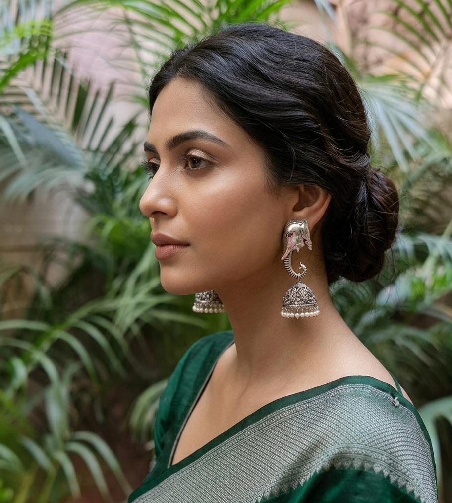 The Heritage Trunk: Elephant Jhumkas