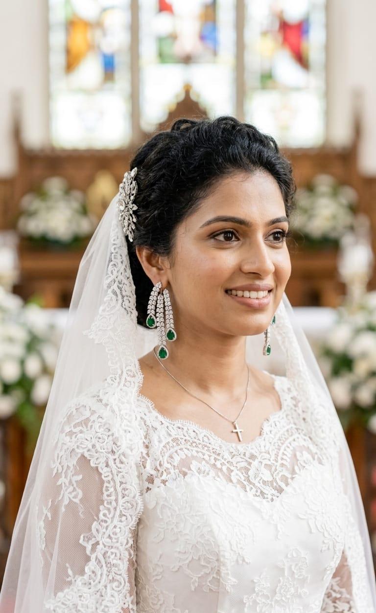 Drop Pavé Three-Tier Cascade Earrings IN 925 SILVER