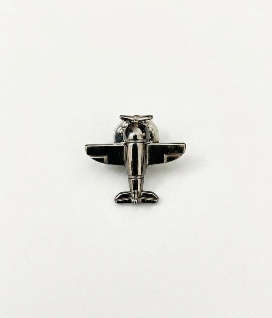 The Aviator's Journey: Vintage Aeroplane Brooch