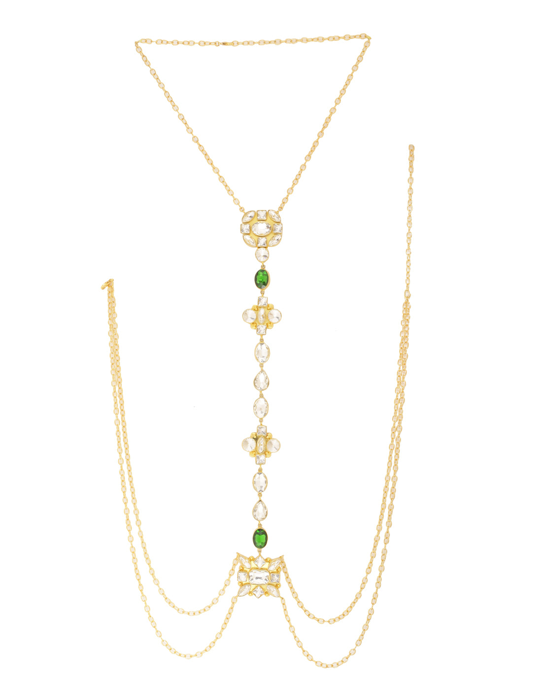 GREEN CRYSTAL BODY-JEWEL