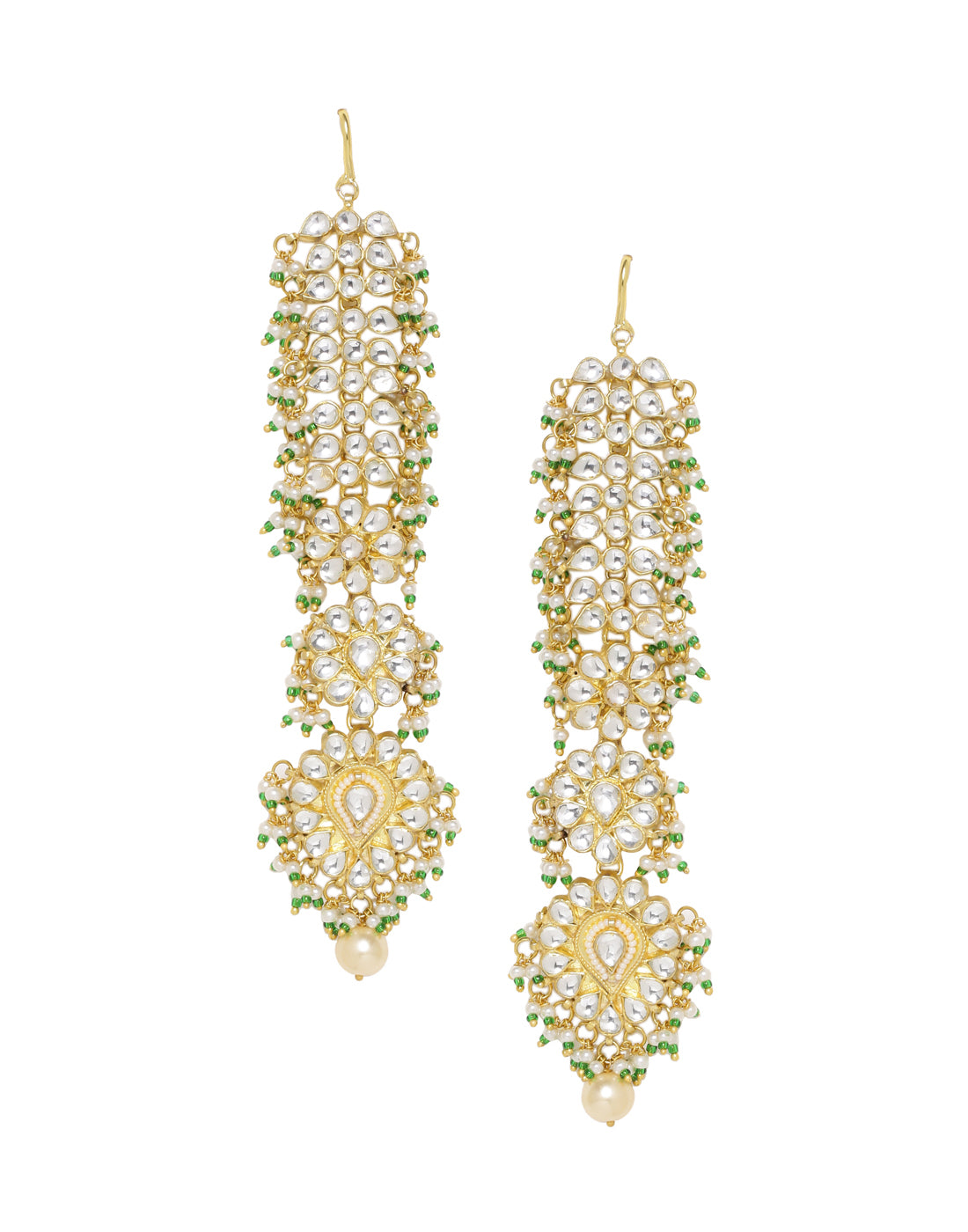 RAIN DROP JHUMER EARRINGS