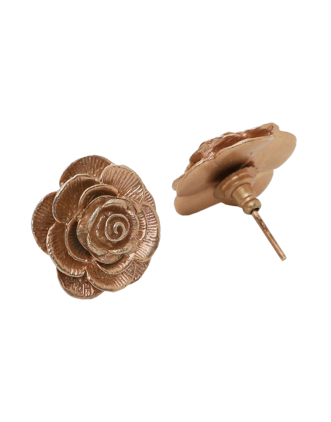 ROSE FLOWER STUD