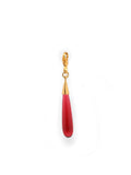 RED DROPLET CHARM