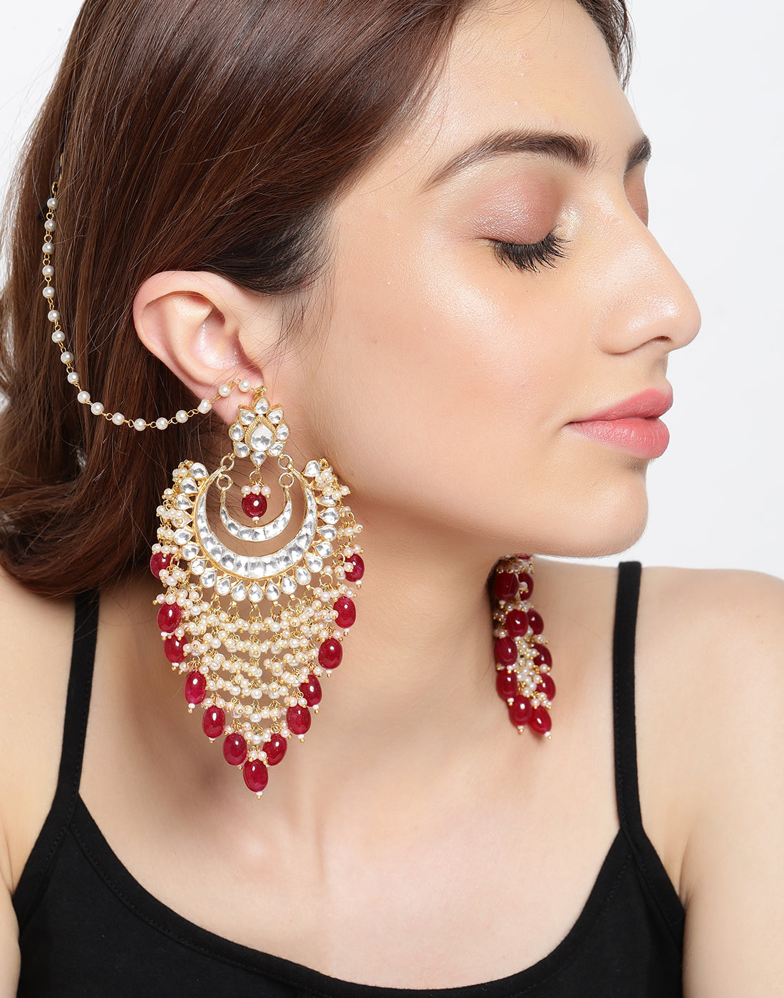 JHUMER RED CHANDBALI