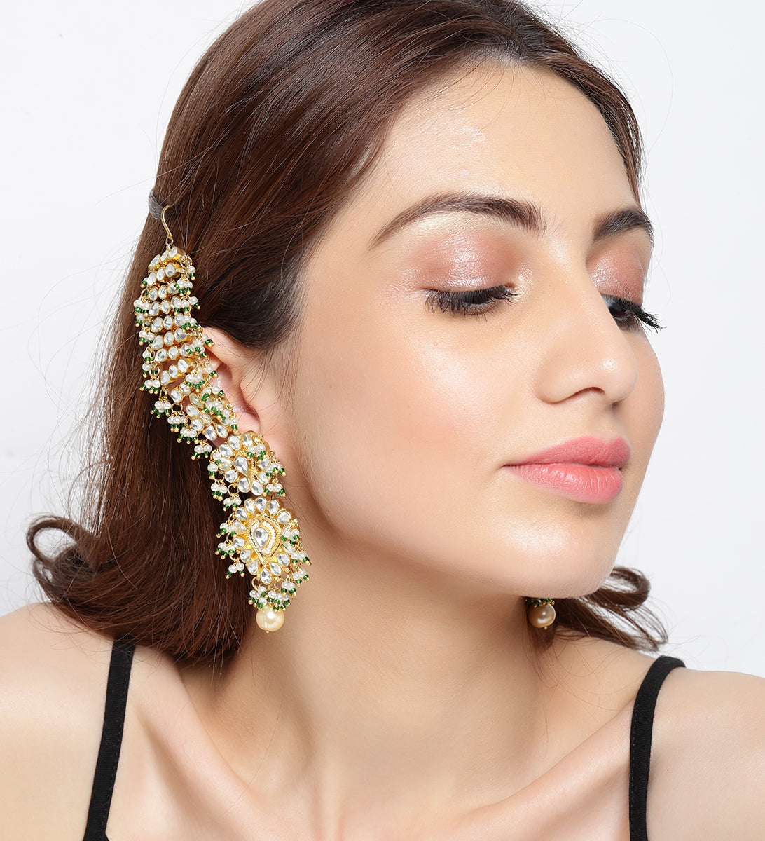 RAIN DROP JHUMER EARRINGS